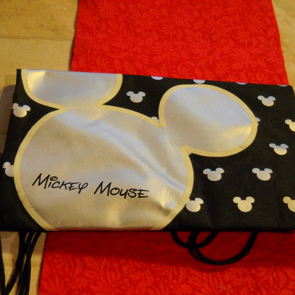 2 Disney Mickey Mouse Drawstring Backpack - image 8